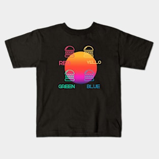 Colour Burger Kids T-Shirt